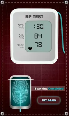 Bp Finger Scanner Prank android App screenshot 2